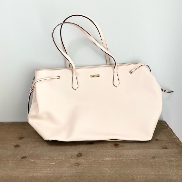 kate spade Handbags - Kate Spade Large Leather Tote Pink